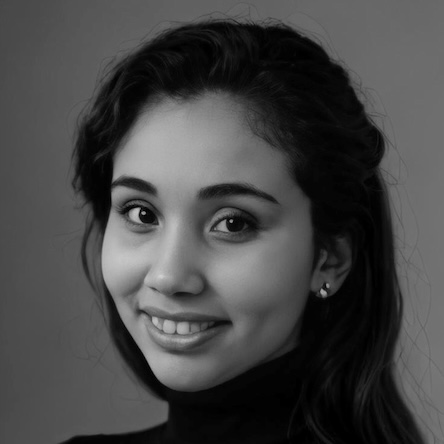 Balsamine Alem's headshot, greyscale